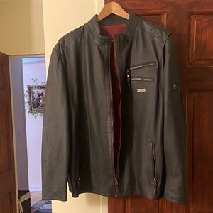 Men's black Leather Jacket